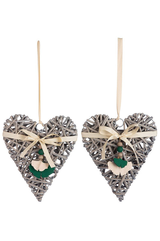 Weide Hänger Herz "Ginkgo"