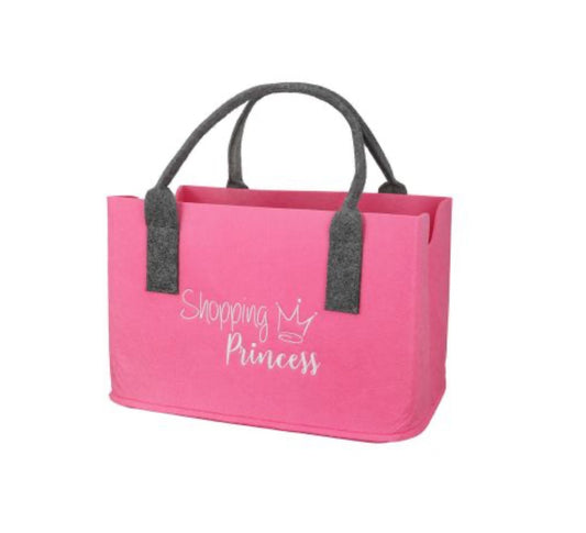 Filztasche Shopping Princess