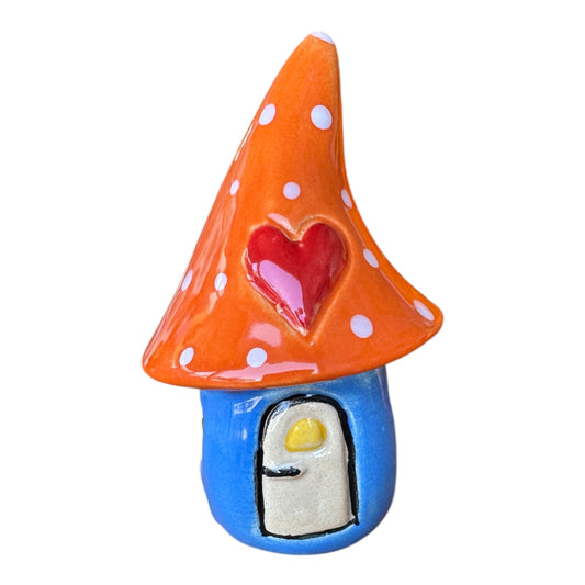 Keramik Haus mit Herz