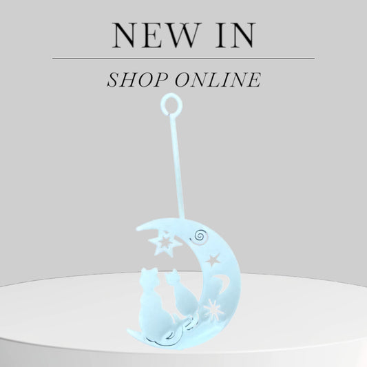 Windlicht Katze Moon