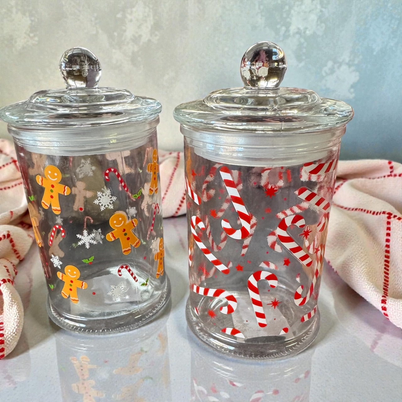 Vorratsglas Lebkuchen / Zuckerstange